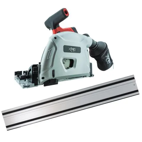 XHD Lithium Cordless Rail Saw Brushless 18V - Bare Tool with 1.4m Rail