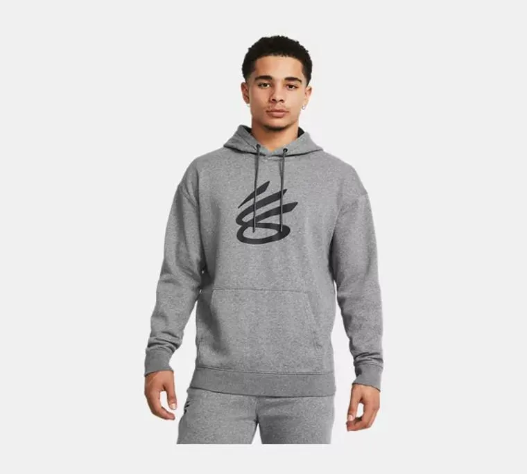 Under Armour® Mens Curry Splash Hoodies Castlerock/Black