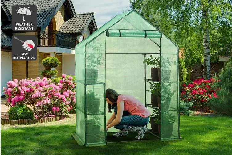 Certa Walk-In Greenhouse (1.95m x 1.43m x 0.73m)
