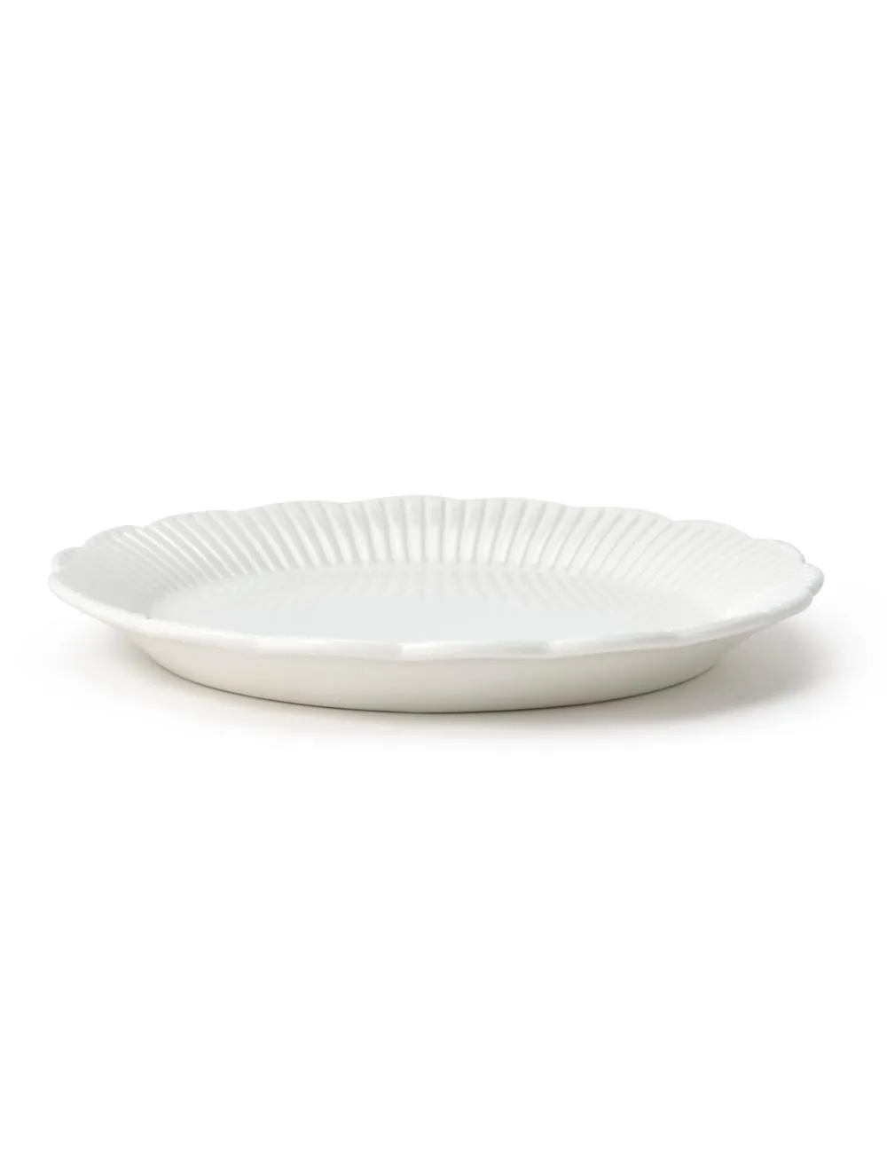 Robert Gordon Petal Side Plate, 19cm, White