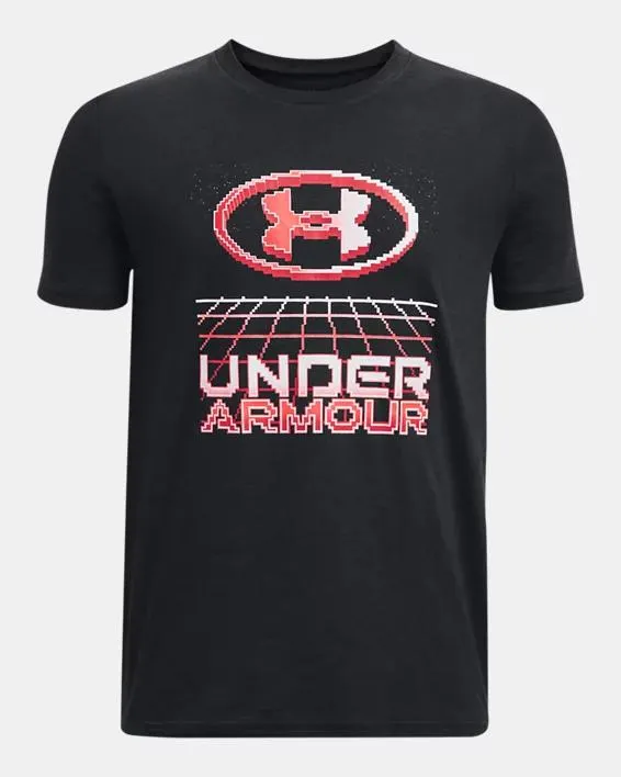 Boys' UA Videogame Branded Short Sleeve