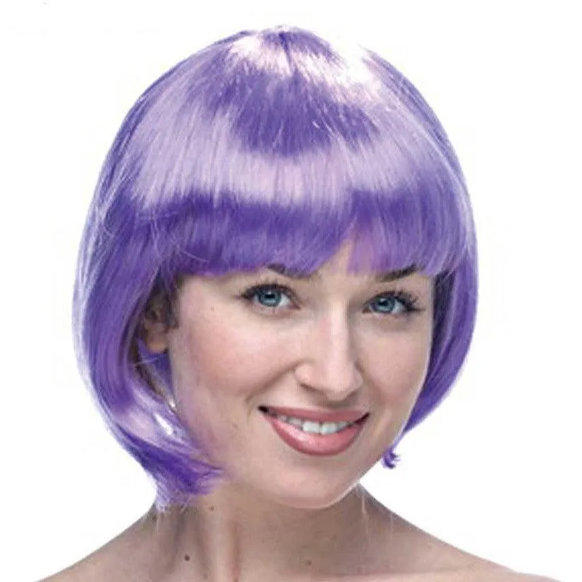 BOB WIG PURPLE