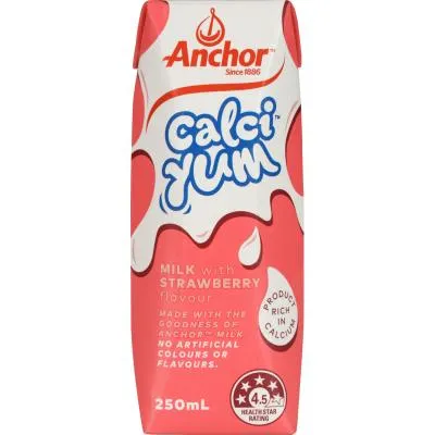 Anchor Calci-Yum Strawberry Flavour Milk