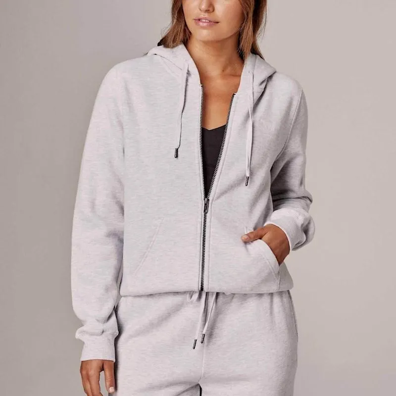 Running Bare Womens Team Full Zip Hoody