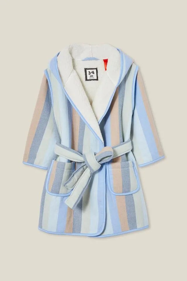 Boys Flannel Hooded Gown