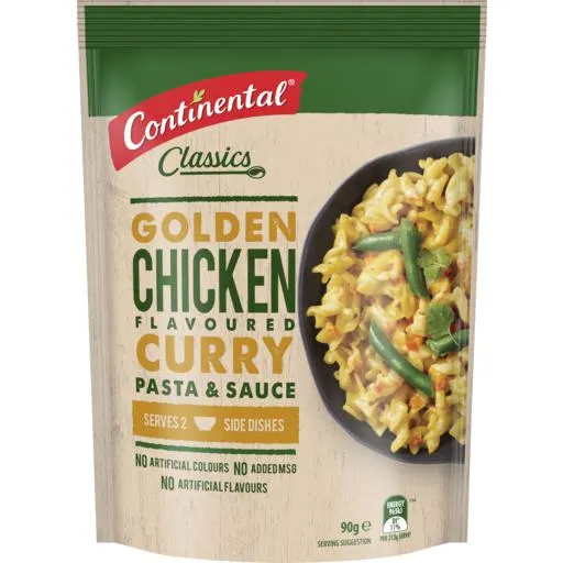 Continental Pasta & Sauce Chicken Curry Pasta & Sauce 90g