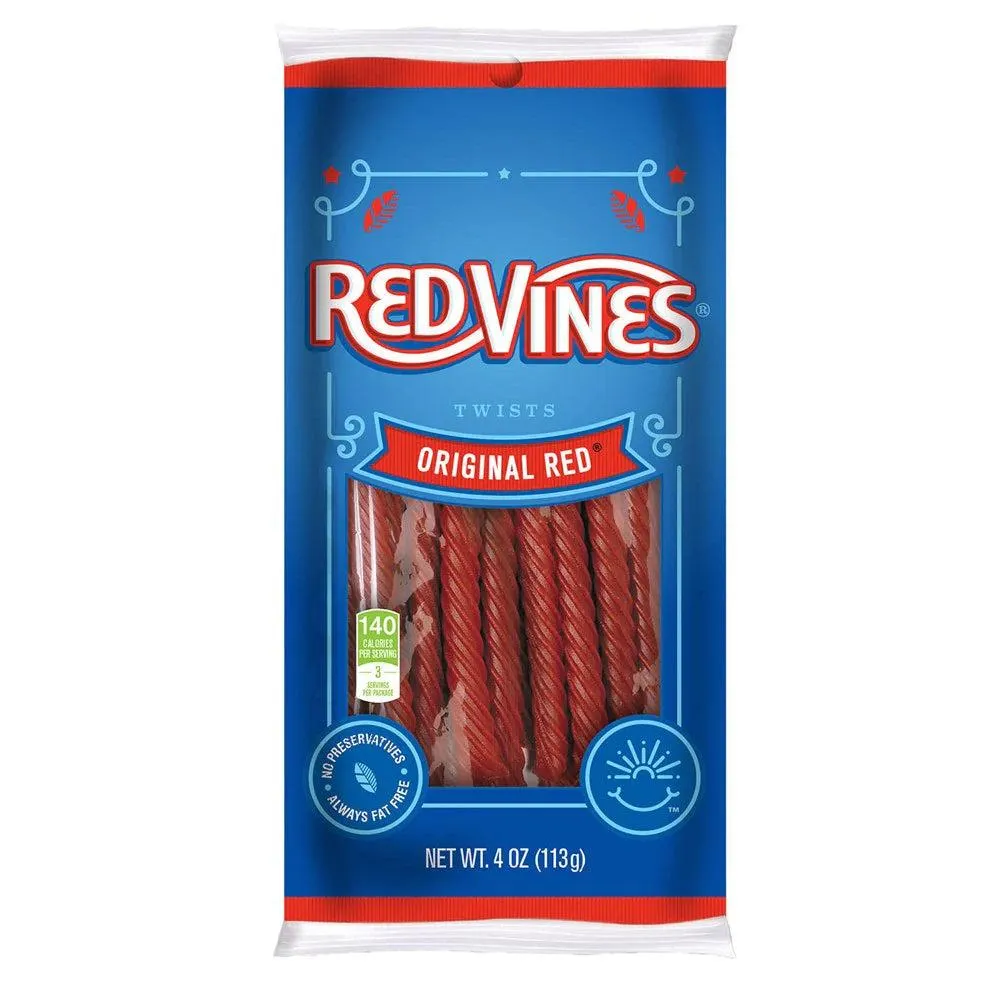 Red Vines Original 4oz (Small Peg)