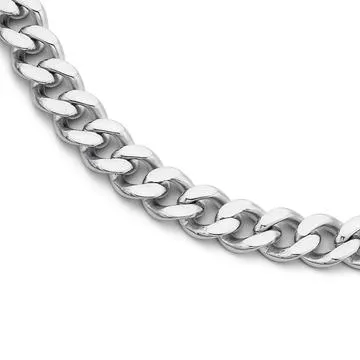 Chisel Stainless Steel 60cm 8mm Curb Chain