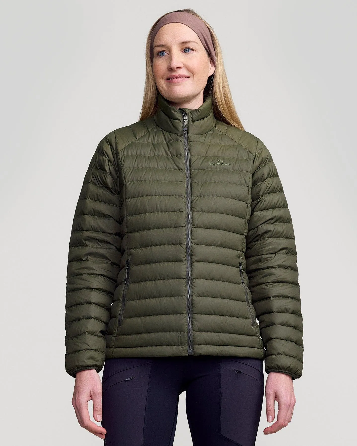 Women's Heli Down Jacket 4.0 - Light Moss