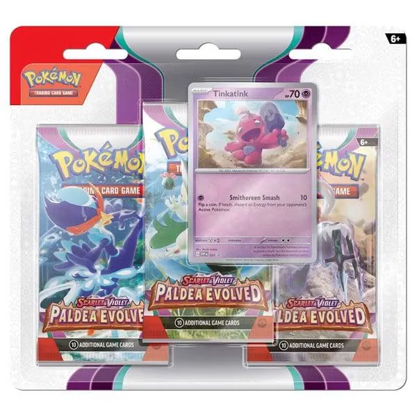 Pokemon - TCG - Scarlet & Violet: Paldea Evolved 3-Booster Blister Pack (Assorted)