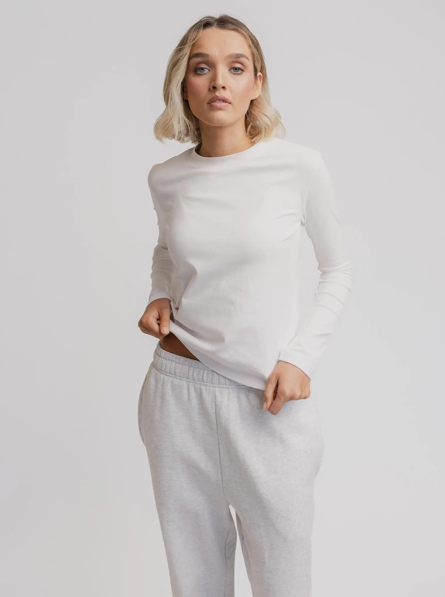 Everyday Long Sleeve in White