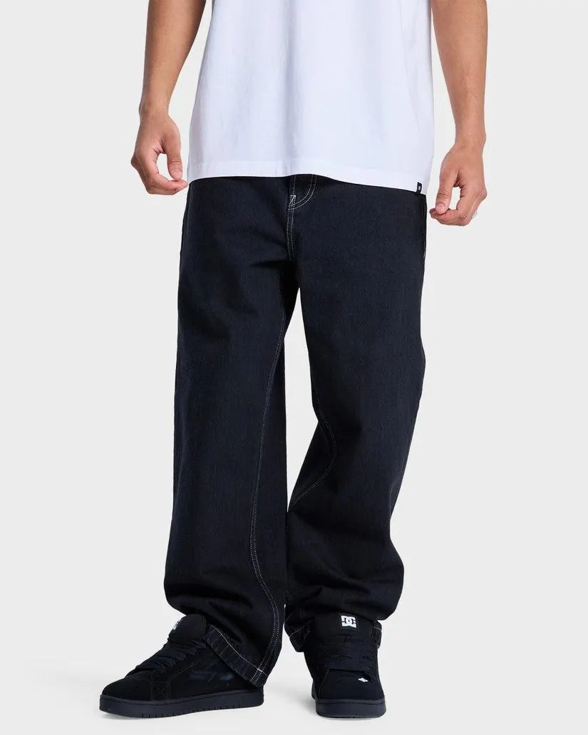 MENS BAGGY DENIM PANTS