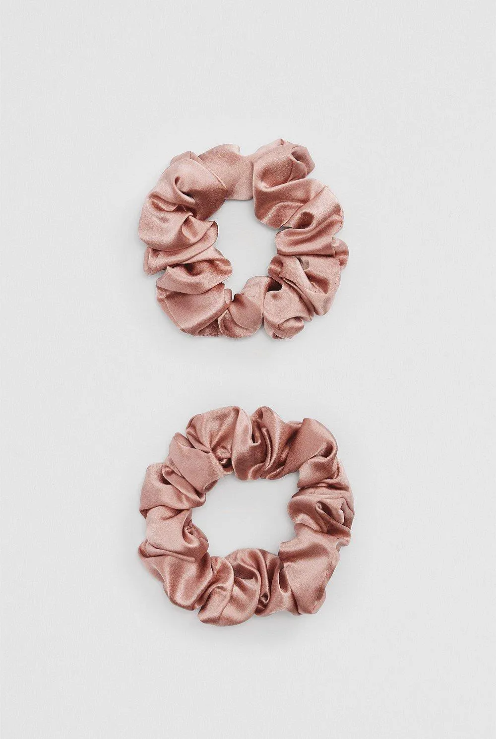 Silk Scrunchie Pack of 2