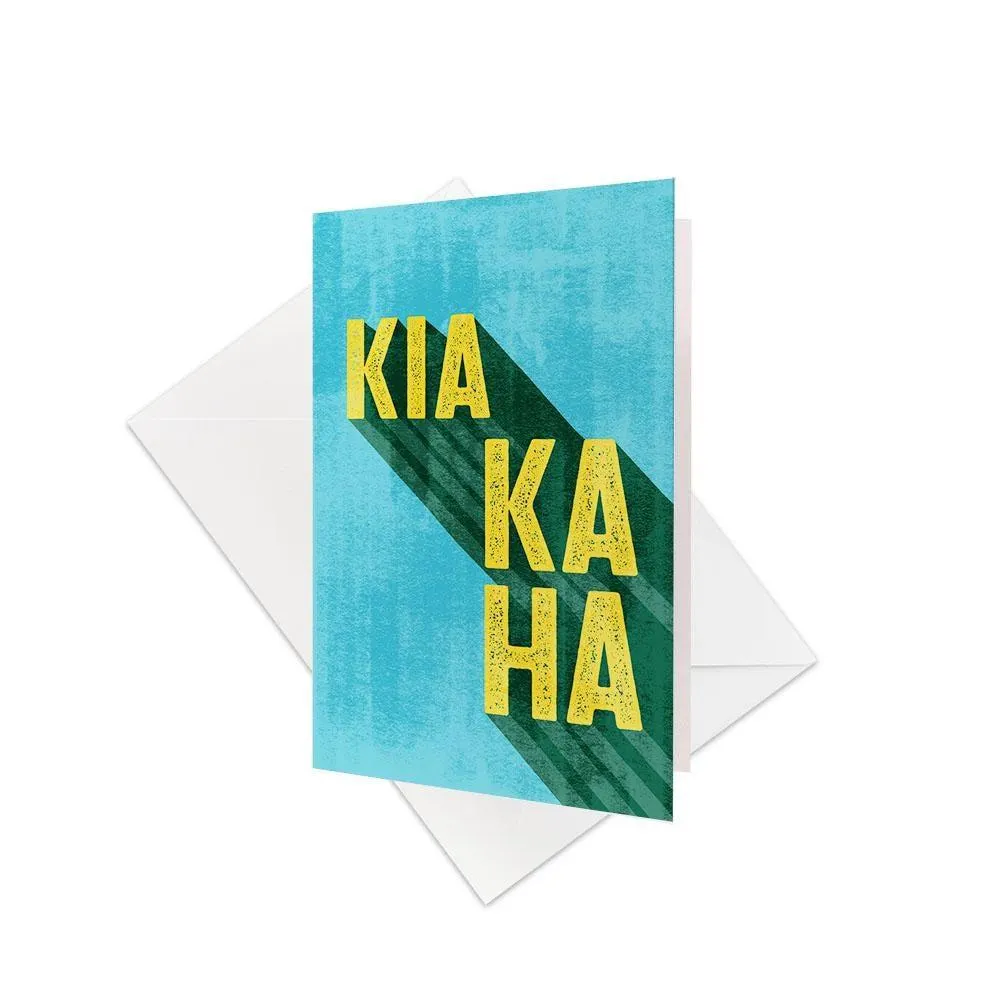 Kia Kaha - Mini Gift Card & Envelope (6 Pack)
