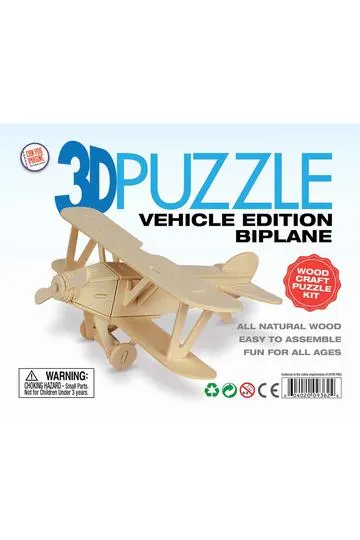 3D Vehicle Puzzle Assorted