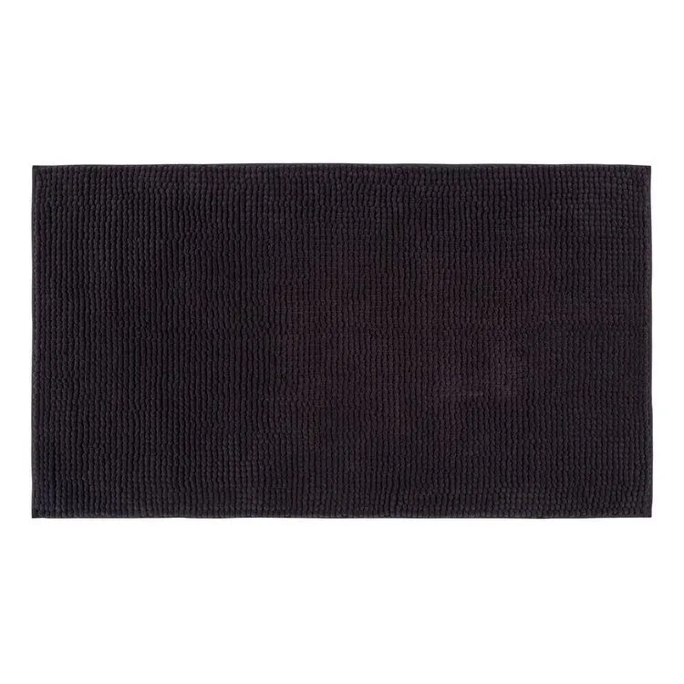 Brampton House Toggle Bath Mat Black Bath Mat