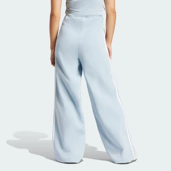Essentials 3-Stripes Fleece Wide Pants