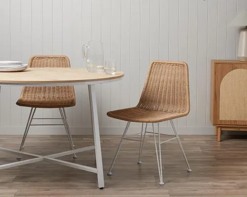 Xavier Dining Chair - Set of 2 - Natural