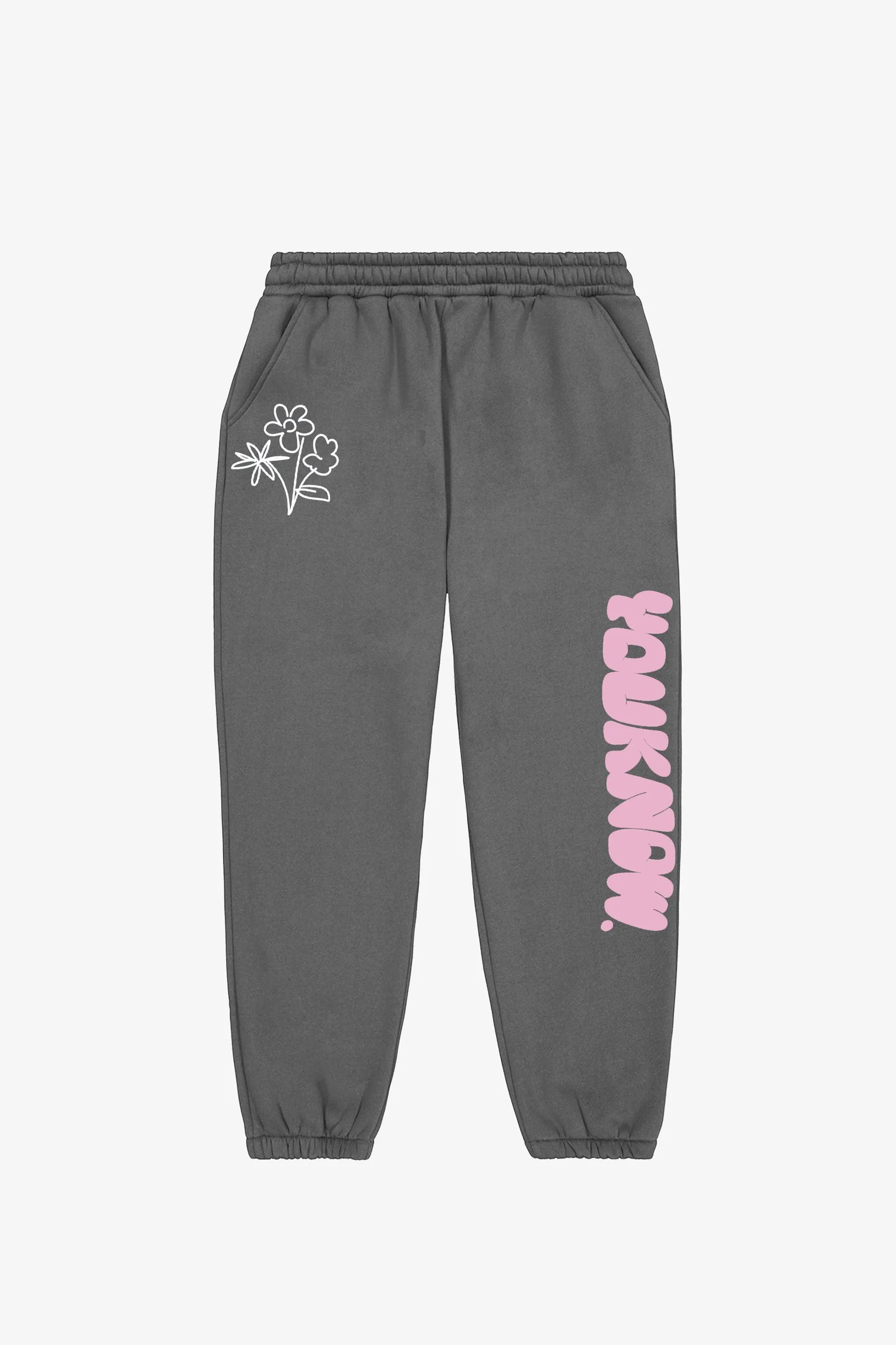 GROWTH PANTS | PINK MATTER (CHARCOAL)