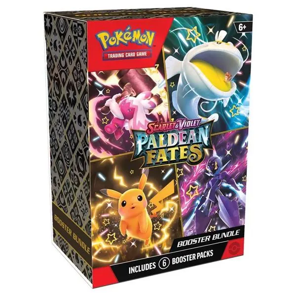 Pokemon - TCG - Scarlet & Violet Paldean Fates Booster Bundle