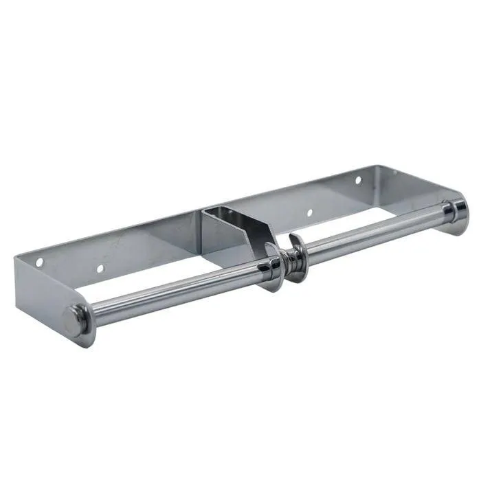 Magnet Chrome Wall Mount Double Toilet Roll Holder