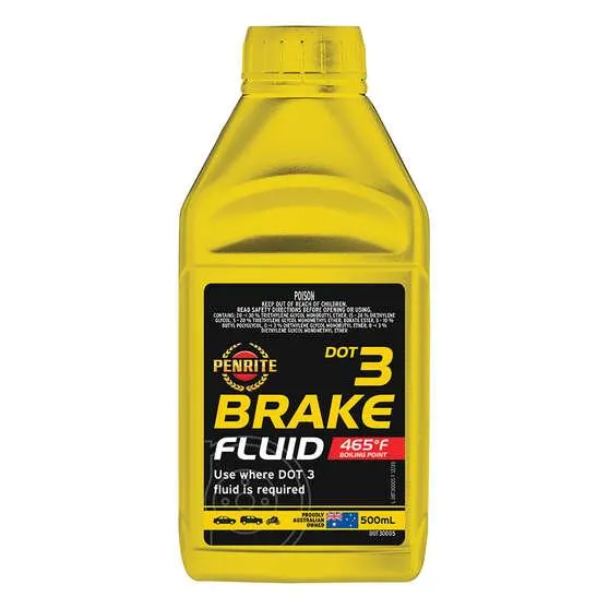 Penrite Brake Fluid DOT3 500mL