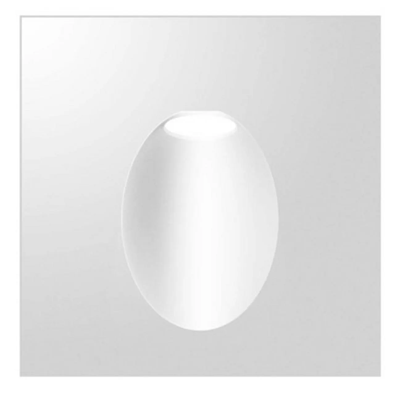 Elfa Round Steplight White