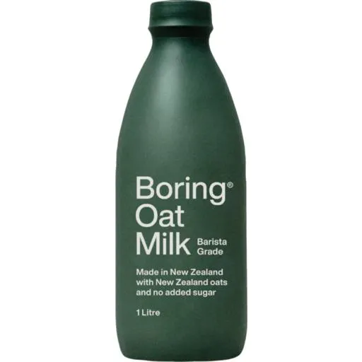 Boring Oat Milk Barista Grade No Added Sugar