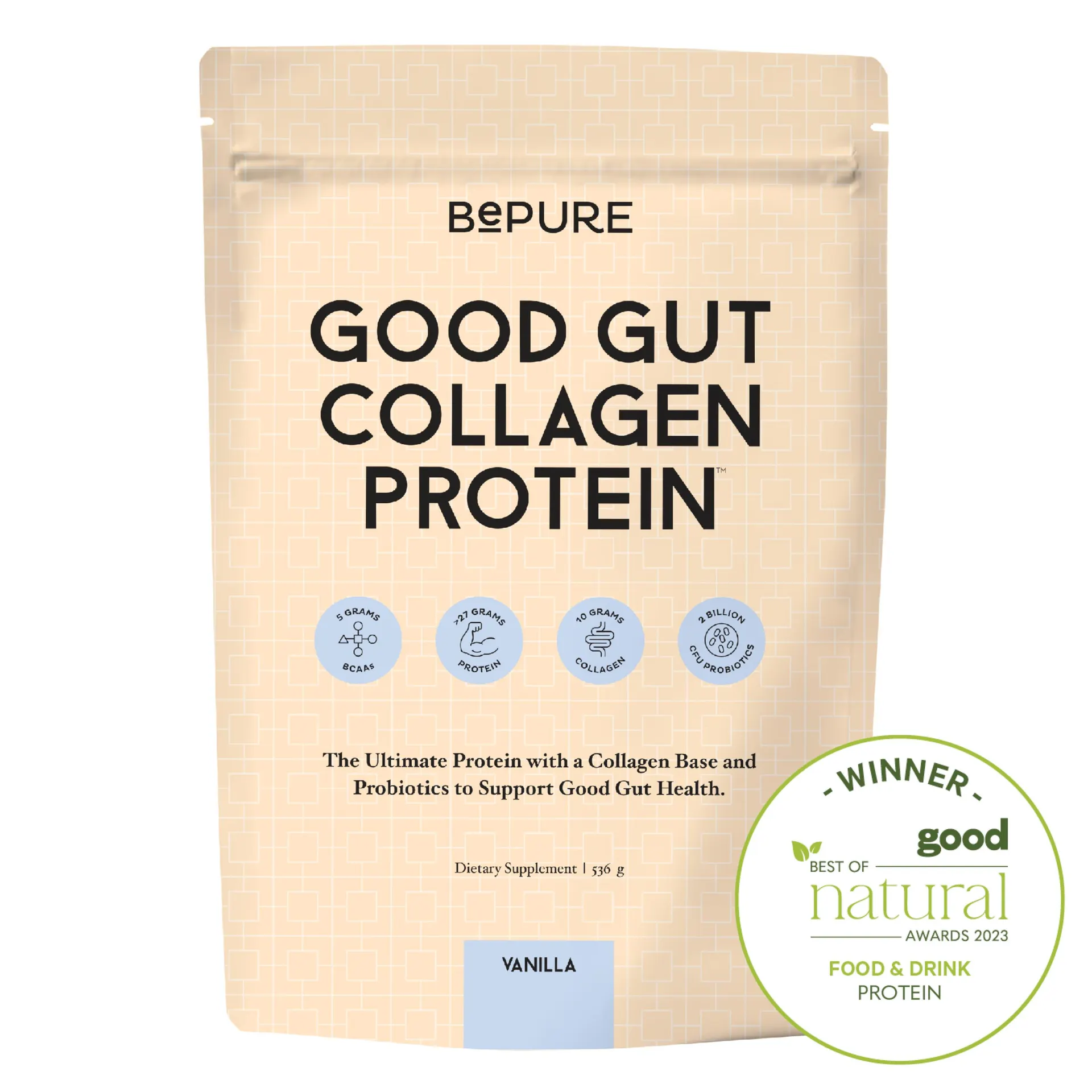 Bepure Good Gut Protein Refill Vanilla 536g