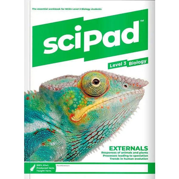 SciPad Level 3 Biology (Externals) Paperback