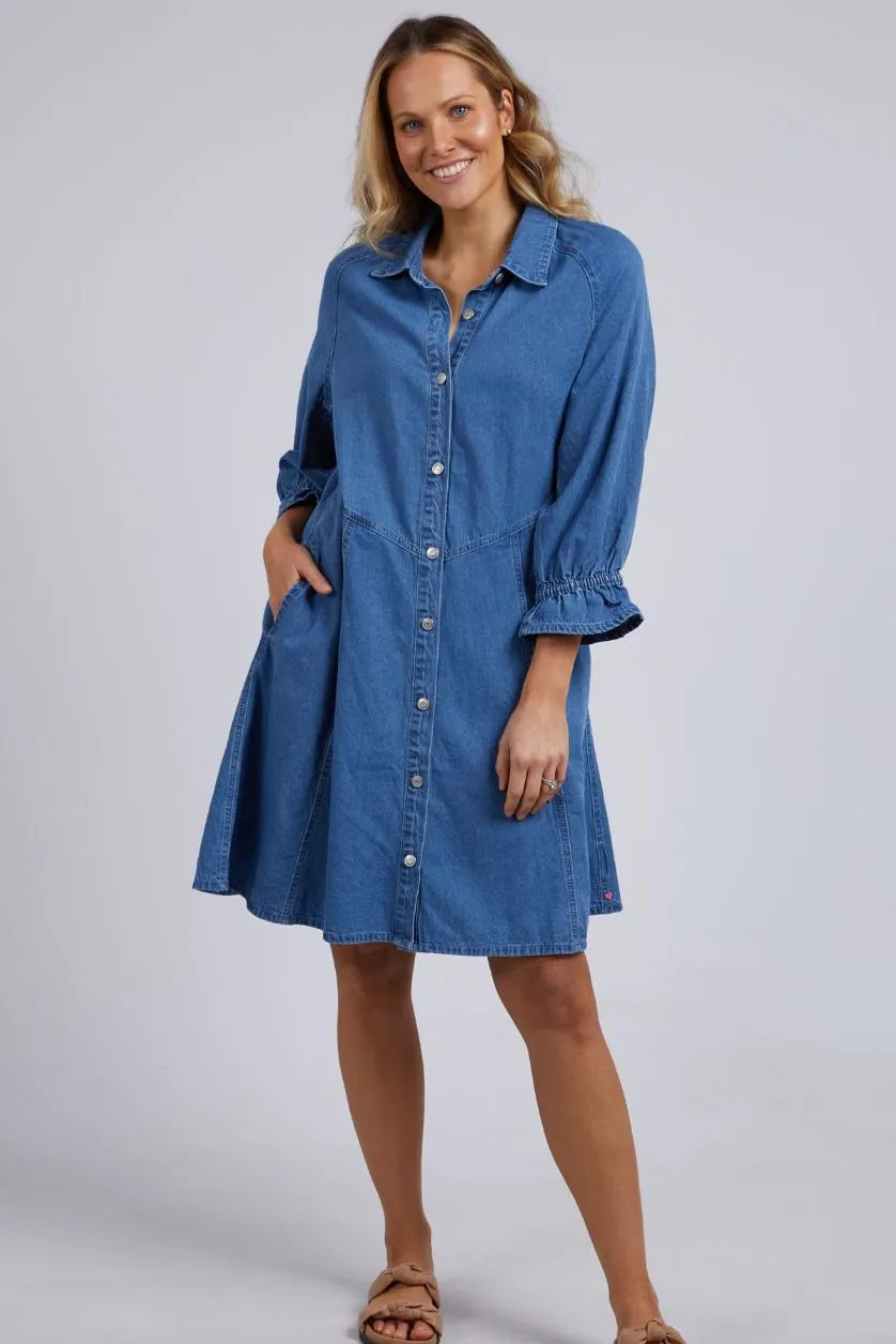 Marcel Denim Dress | Blue Denim