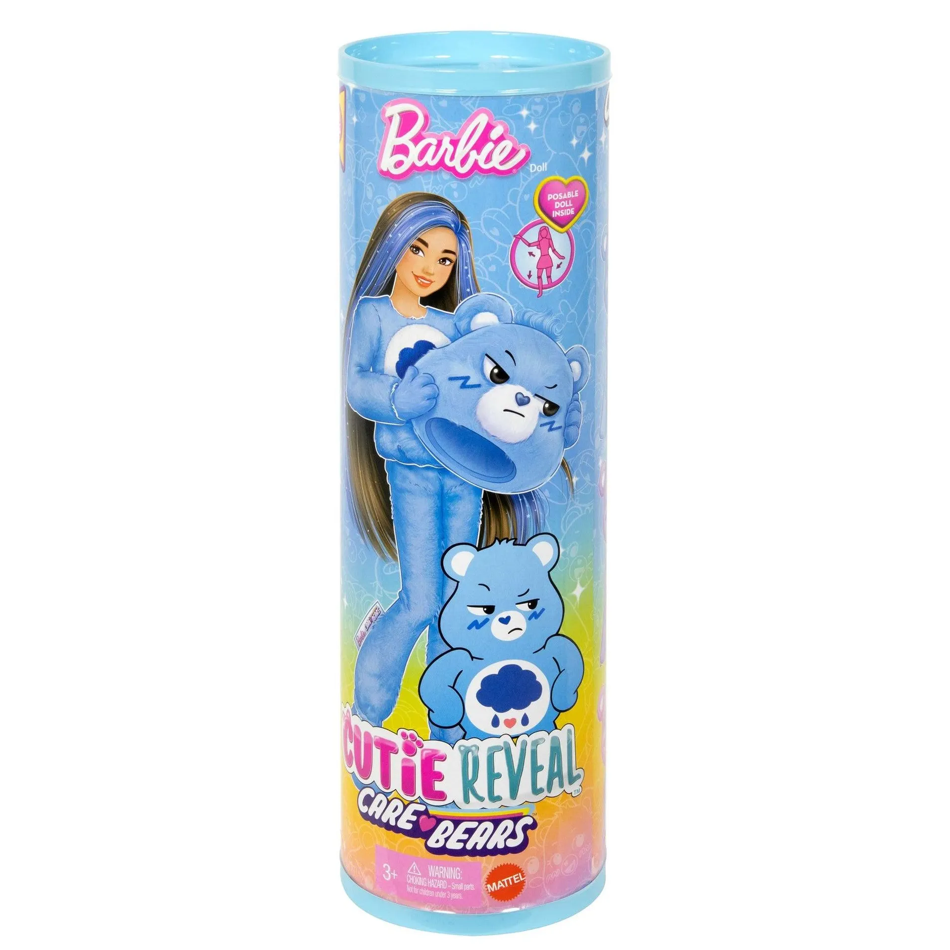 Barbie Cutie Reveal Care Bears Surprise Doll - Blue