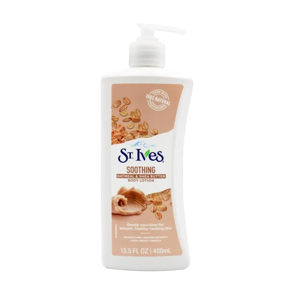 St Ives Body Lotion Soothing Oatmeal & Shea Butter 400ml