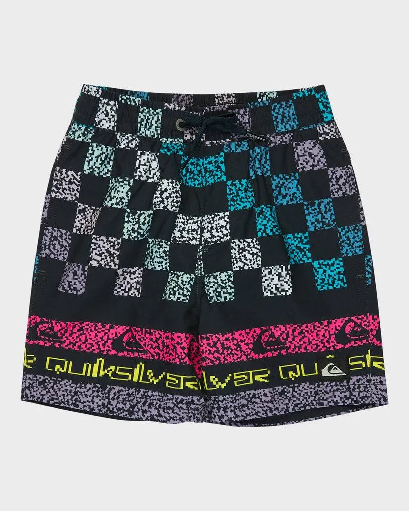 BOYS 2-7 EVERYDAY PRINTED 13" SWIM SHORTS