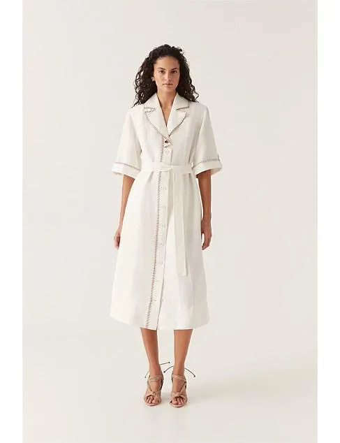 Sahira Barbstitch Midi Dress