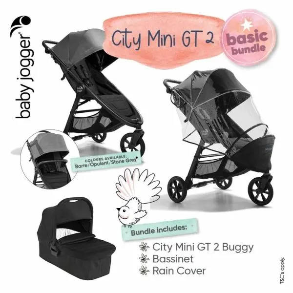 Baby Jogger City Mini GT 2 Basic Bundle – Limited Edition