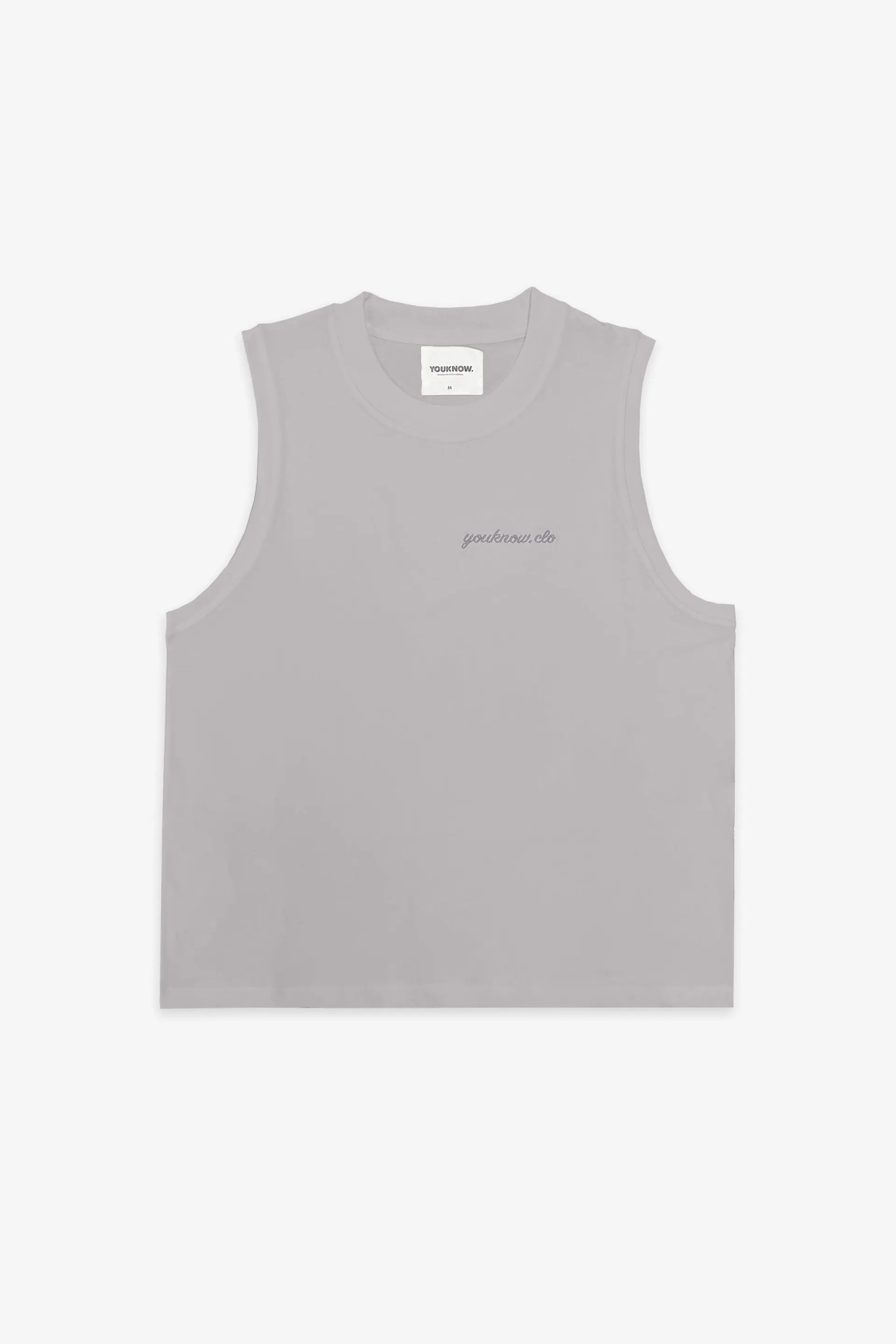 STRUCTURED SINGLET - DOVE GREY