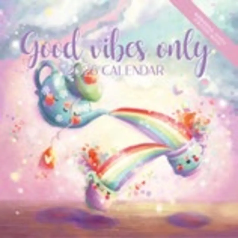 2026 Legami Good Vibes Only Wall Calendar