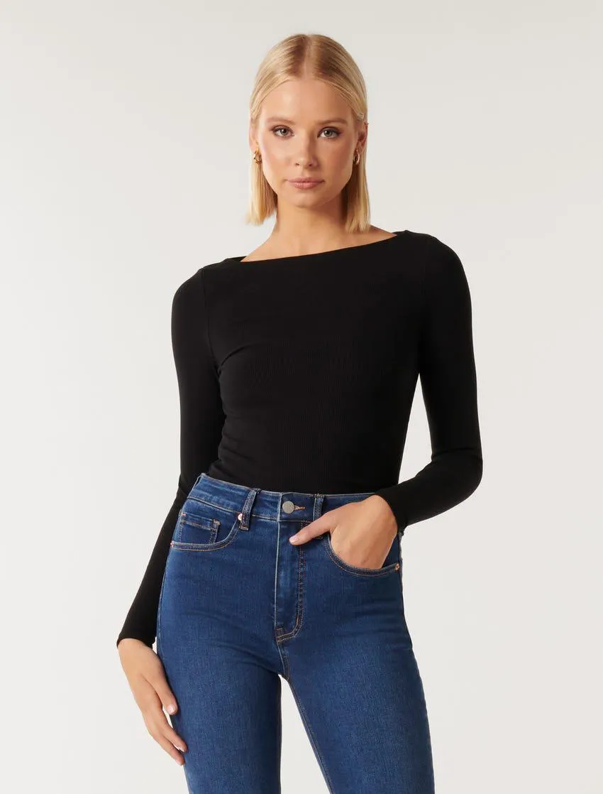 Brie Long-Sleeve Top