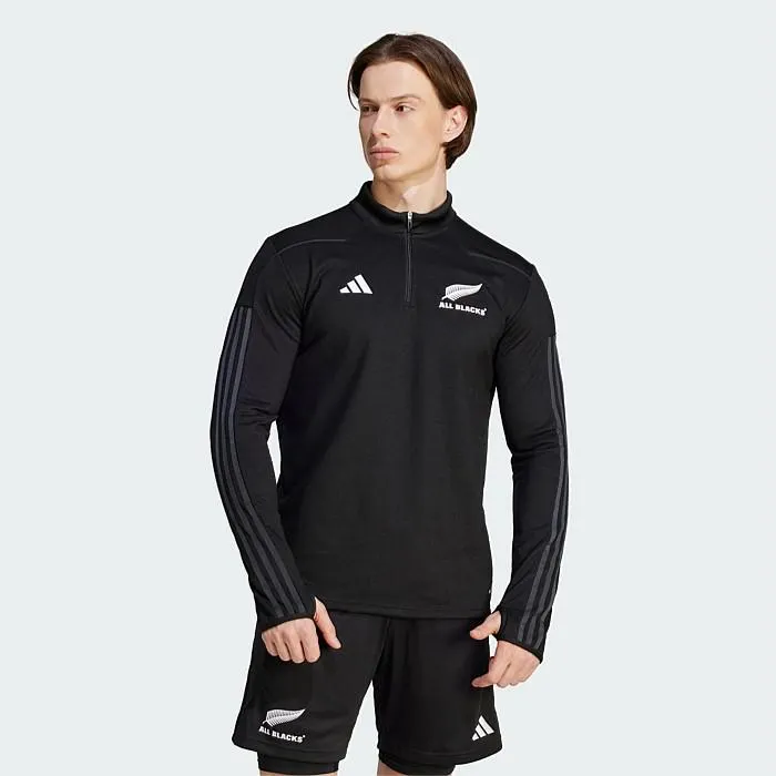 All Blacks Aeroready Warming Long Sleeve Fleece Top