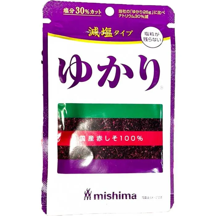 MISHIMA SHOKUHIN / GENEN YUKARI (LESS SALT) / RICE SEASONING 16g