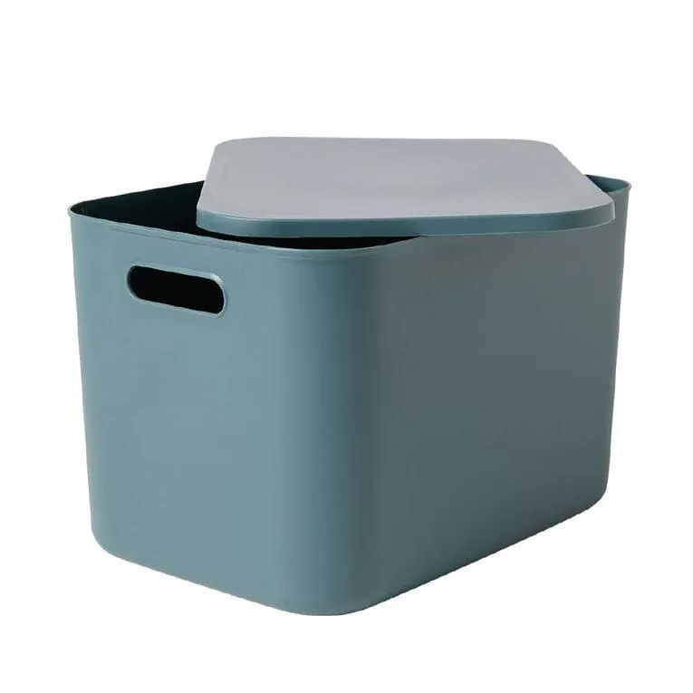 Living & Co Kids Storage Box Green Dark