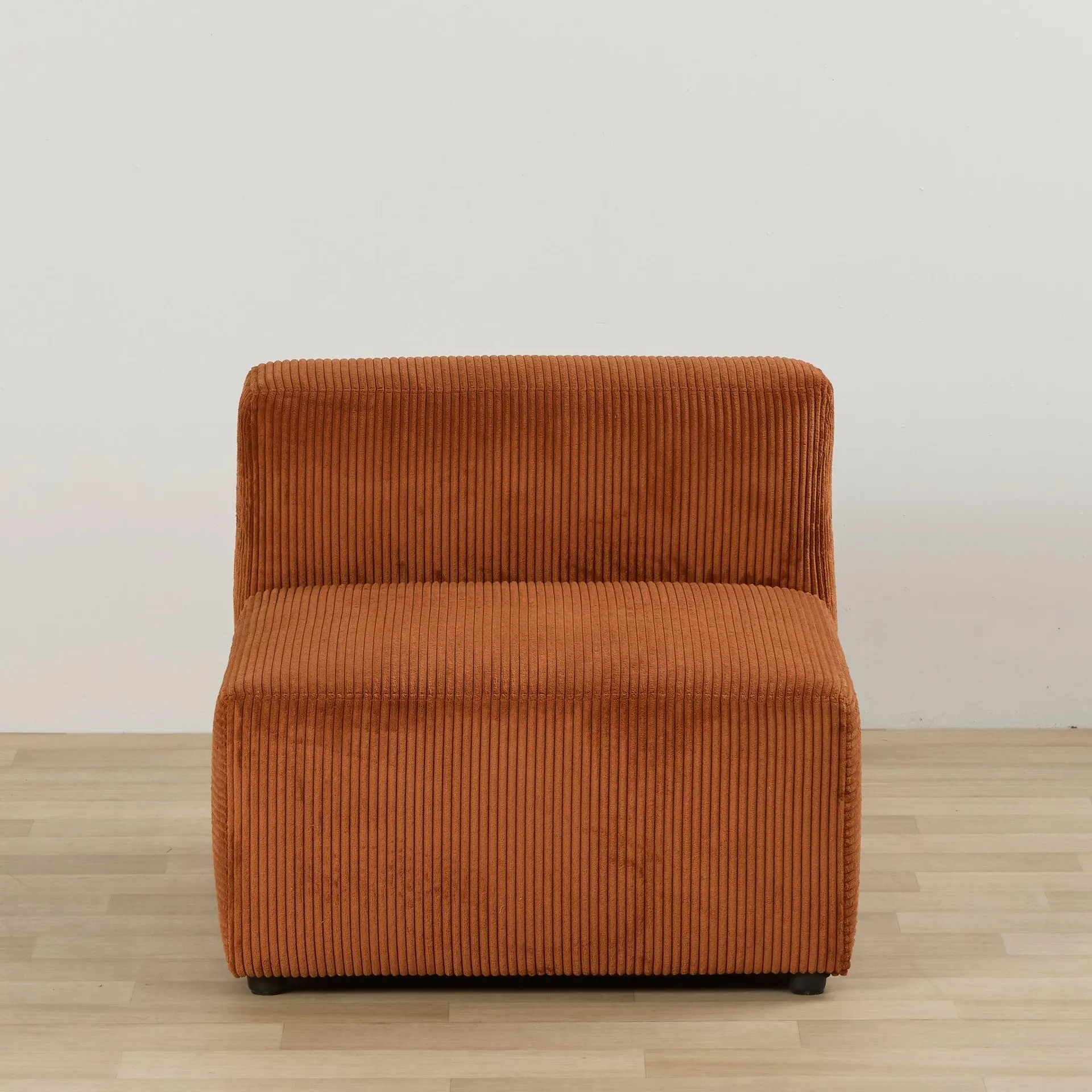 Finnian 1-Seat Armless - Burnt Orange