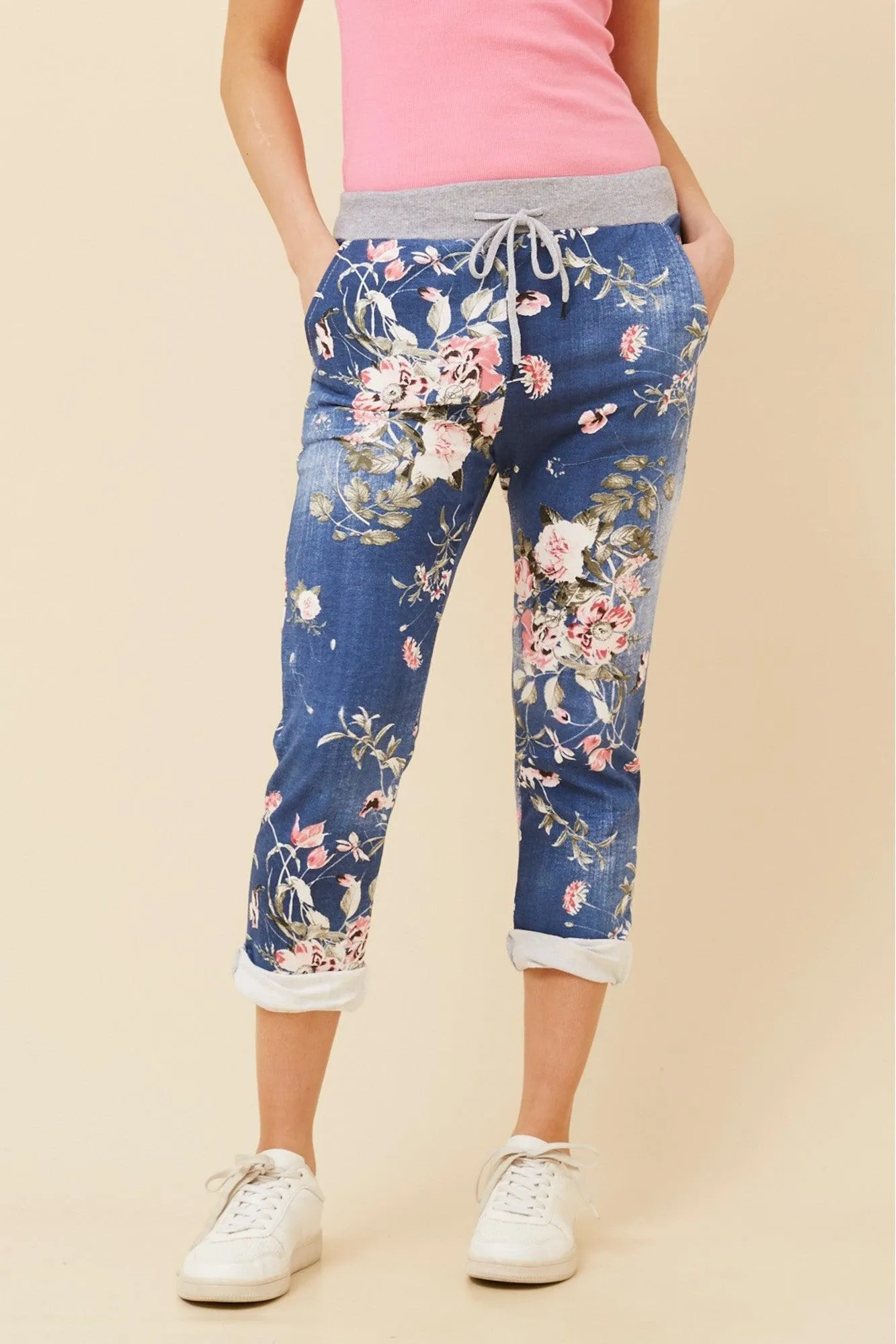 JANJA FLORAL JOGGER