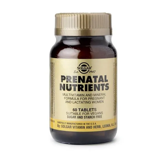 Solgar Prenatal Nutrients 60 Tablets