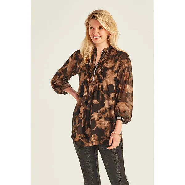 Liz Top Mottled