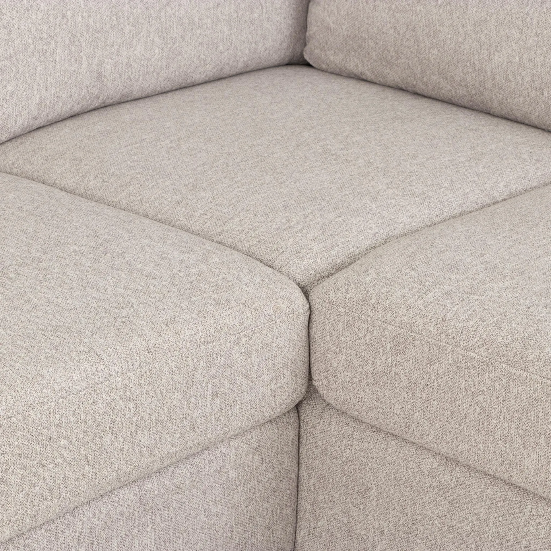 Chester Chaise Sofa, Light Grey