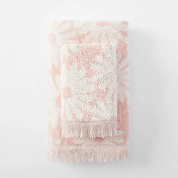 Daisy Towel - Blush