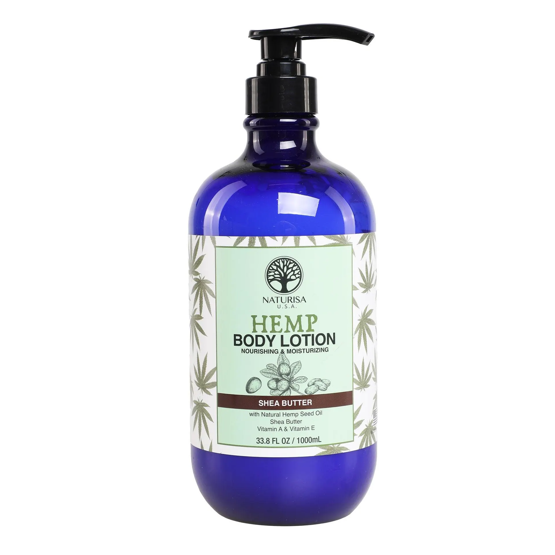 Naturisa Hemp Body Lotion with Shea Butter 1L