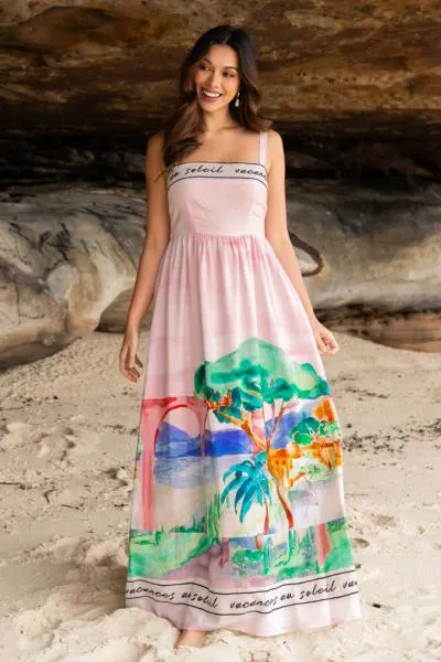 Maxi Dress Riviera Pink